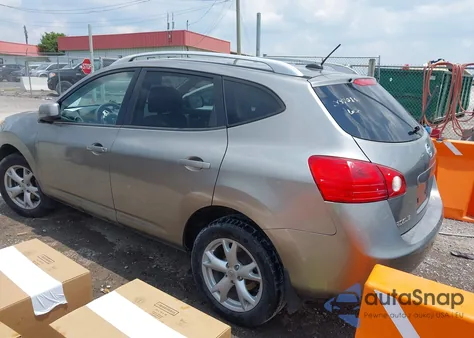 2008 Nissan Rogue Sl из США, поврежденный, VIN JN8AS58TX8W007013